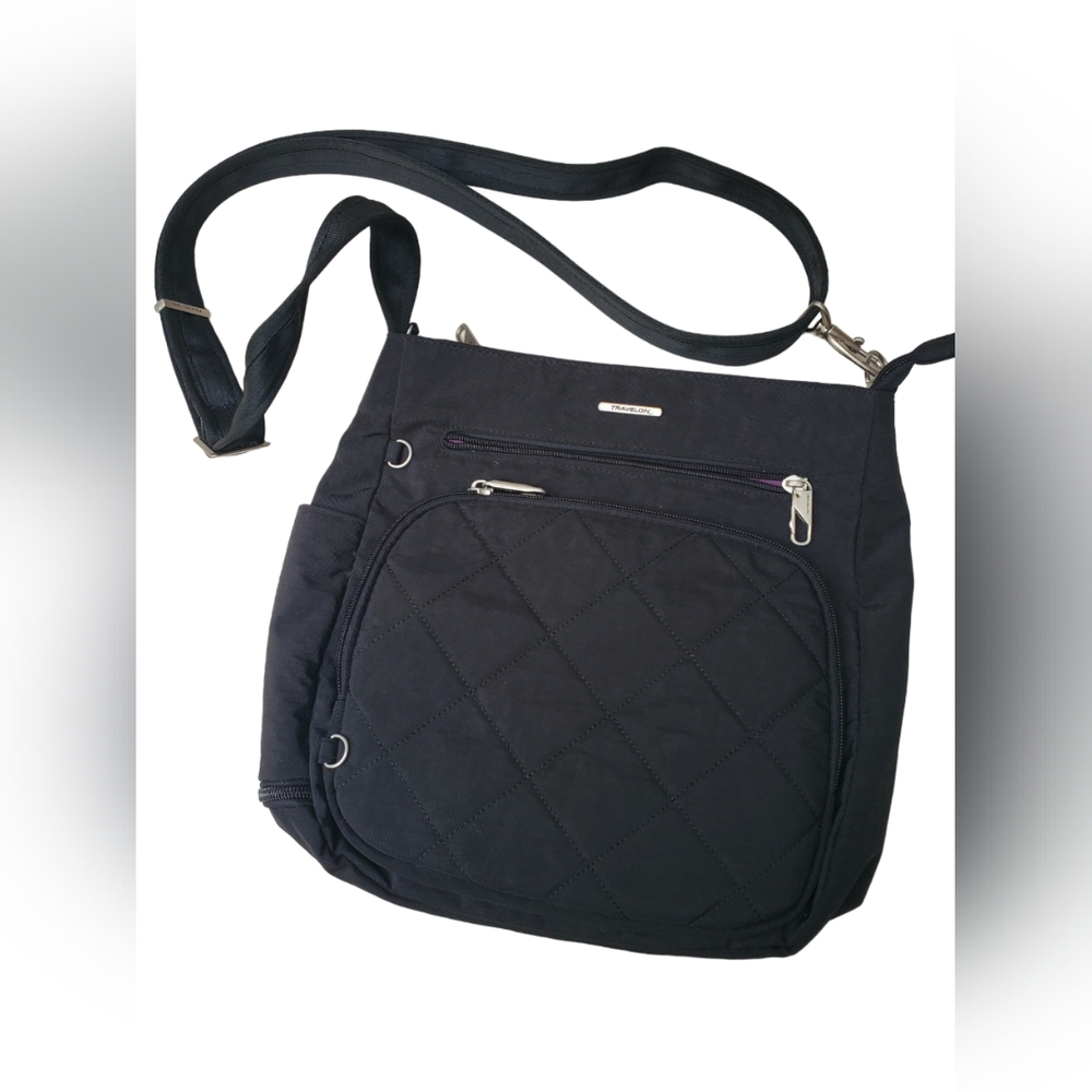 NWOT Travelon rifd crossbody bag